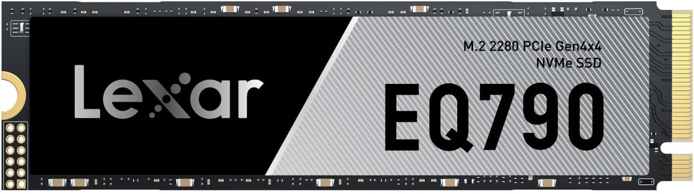 Lexar EQ790 SSD 2TB, M.2 2280 PCIe Gen4 NVMe SSD