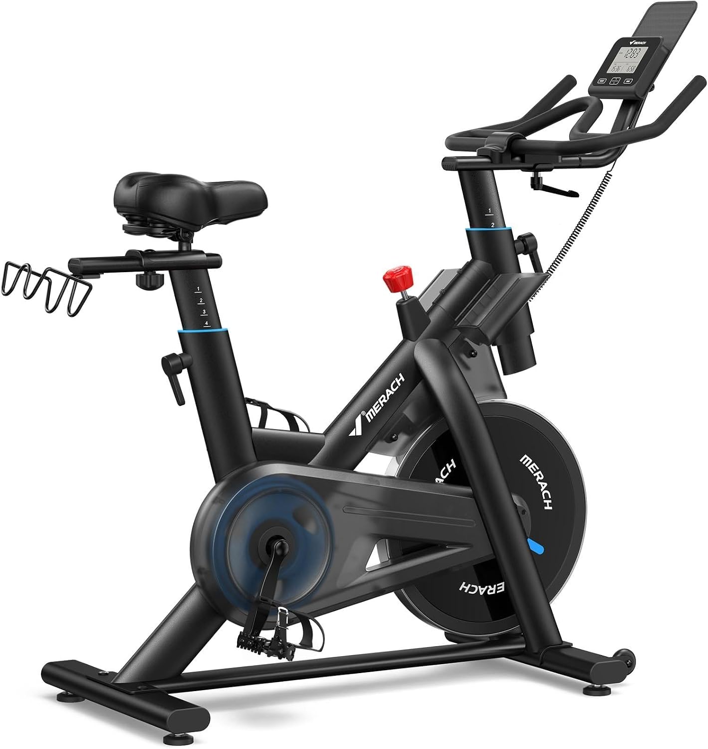 MERACH S29 Heimtrainer Fahrrad - 10kg Schwungrad, extra leise, sanfter Lauf