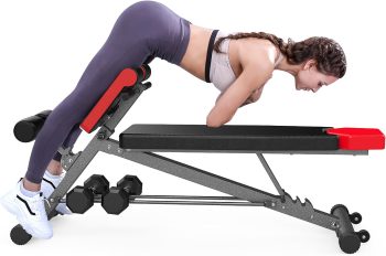 Finer Form Multifunktionale Hantelbank mit Bauch- und Rückentrainer