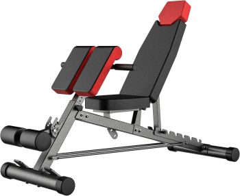 Finer Form Multifunktionale verstellbare FID-Hantelbank mit Roman Chair