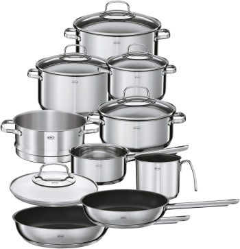 RÖSLE ELEGANCE Topfset 10-tlg. aus Edelstahl 18/10