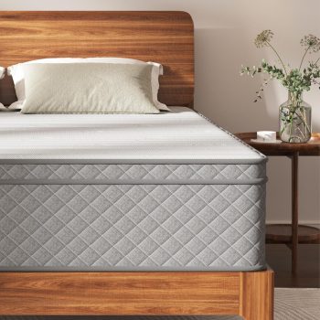 Matratze 140x200, Höhe 30cm mit Oeko-TEX Zertifiziert, Härtegrad H3 und H4, 7 Zonen Taschenfederkernmatratze mit Komfortschaum, Gewebe mit weicher, Langlebig & Hautfreundlich, 140x200x30cm