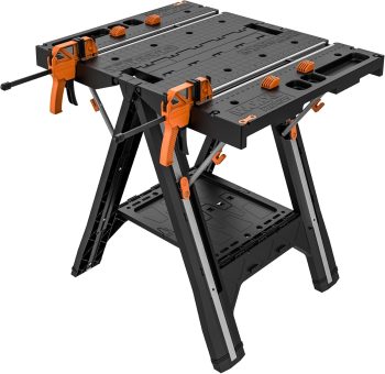 WORX Pegasus WX051 Mobile multifunktionale Werkbank, max. Belastung 450kg