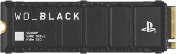 WD_BLACK SN850P 4 TB NVMe SSD Offiziell Lizenziert für PS5 Konsolen (interne Gaming SSD; optimierter Kühlkörper; PCIe Gen4 Technologie, bis zu 7.300 MB/s Lesen, M.2 2280)