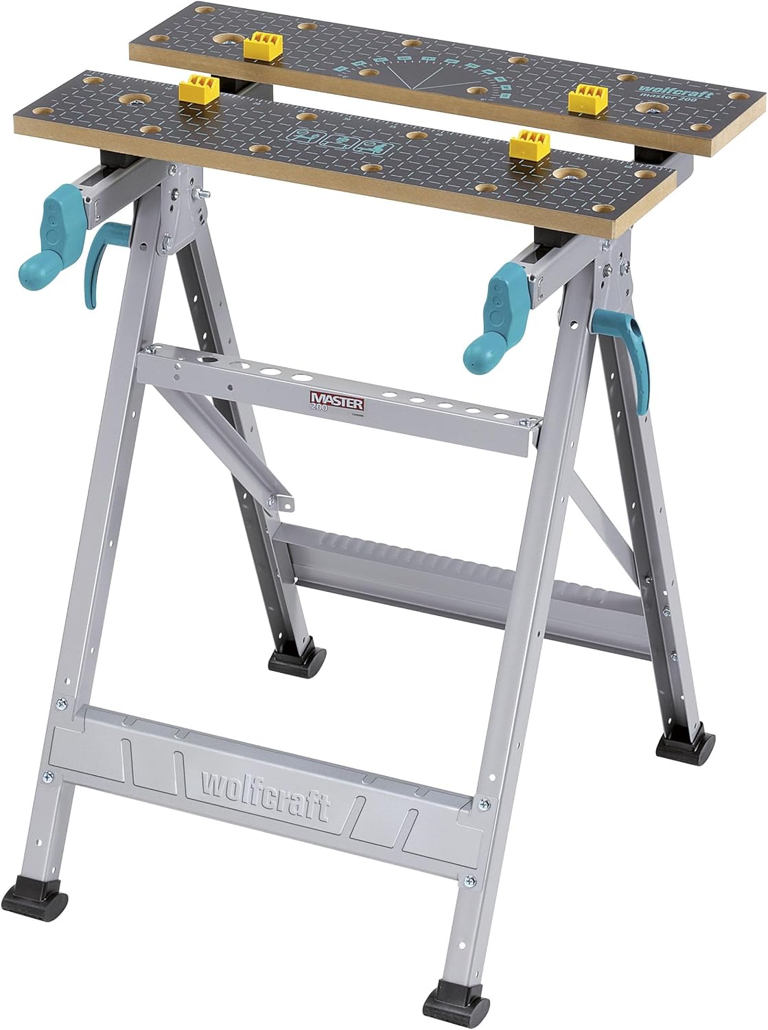 wolfcraft Master 200 Spann- & Werktisch - Klappbarer Spanntisch 180 kg