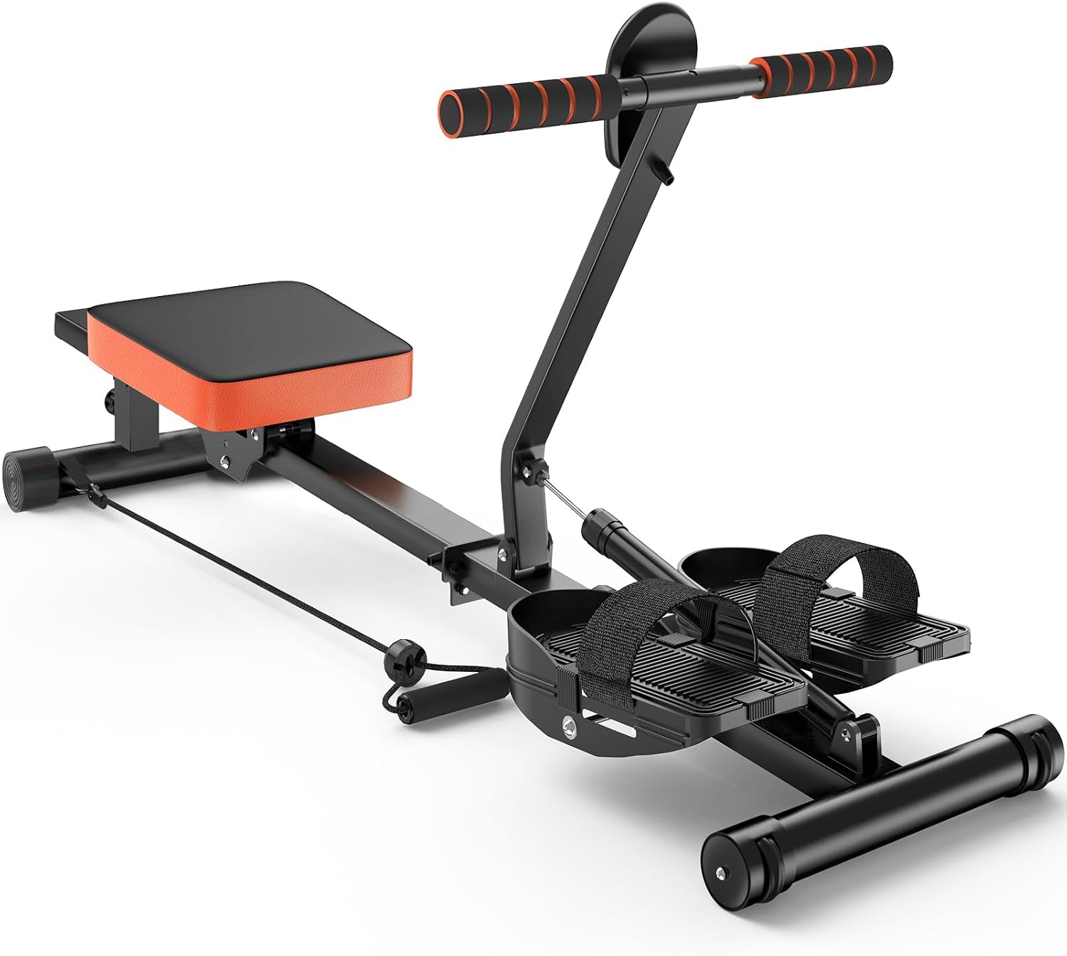 Dskeuzeew Rudergerät für Zuhause Klappbar mit Widerstand LCD-Monitor 150kg