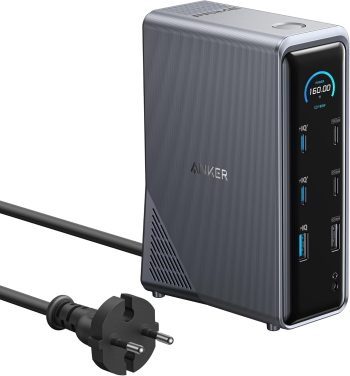 Anker Prime Dockingstation, 14-Port mit 160W Max