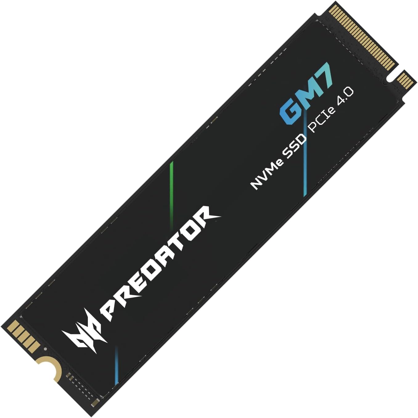 Acer Predator GM7 1TB M.2 NVMe SSD PCIe 4.0 - Lesegeschwindigkeit bis zu 7400 MB/s - Professionelle Interne Festplatte - Gaming Speicher Kompatibel mit PC, Laptop & PS5
