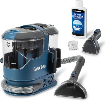 Vacmaster SCA0801 Waschsauger Teppichreiniger Fleckenreiniger für Teppiche, Vorleger, Polster, Treppen und Autos | Nass-Trocken-Sauger Starke Saugkraft Wasser Waschen Dekontamination | 800 W