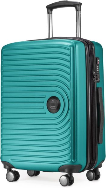 Hauptstadtkoffer Mitte Handgepäckkoffer (55x40x23 cm) 37-55 L, Türkis