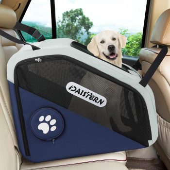 Faltbare Hunde Transportbox für Auto&Reisen Blau