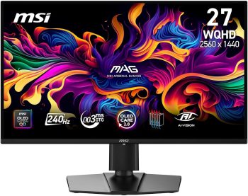 MSI MAG 274QPA QD-OLED X24, QD-OLED-Gaming-Monitor, 27" WQHD, 240 Hz